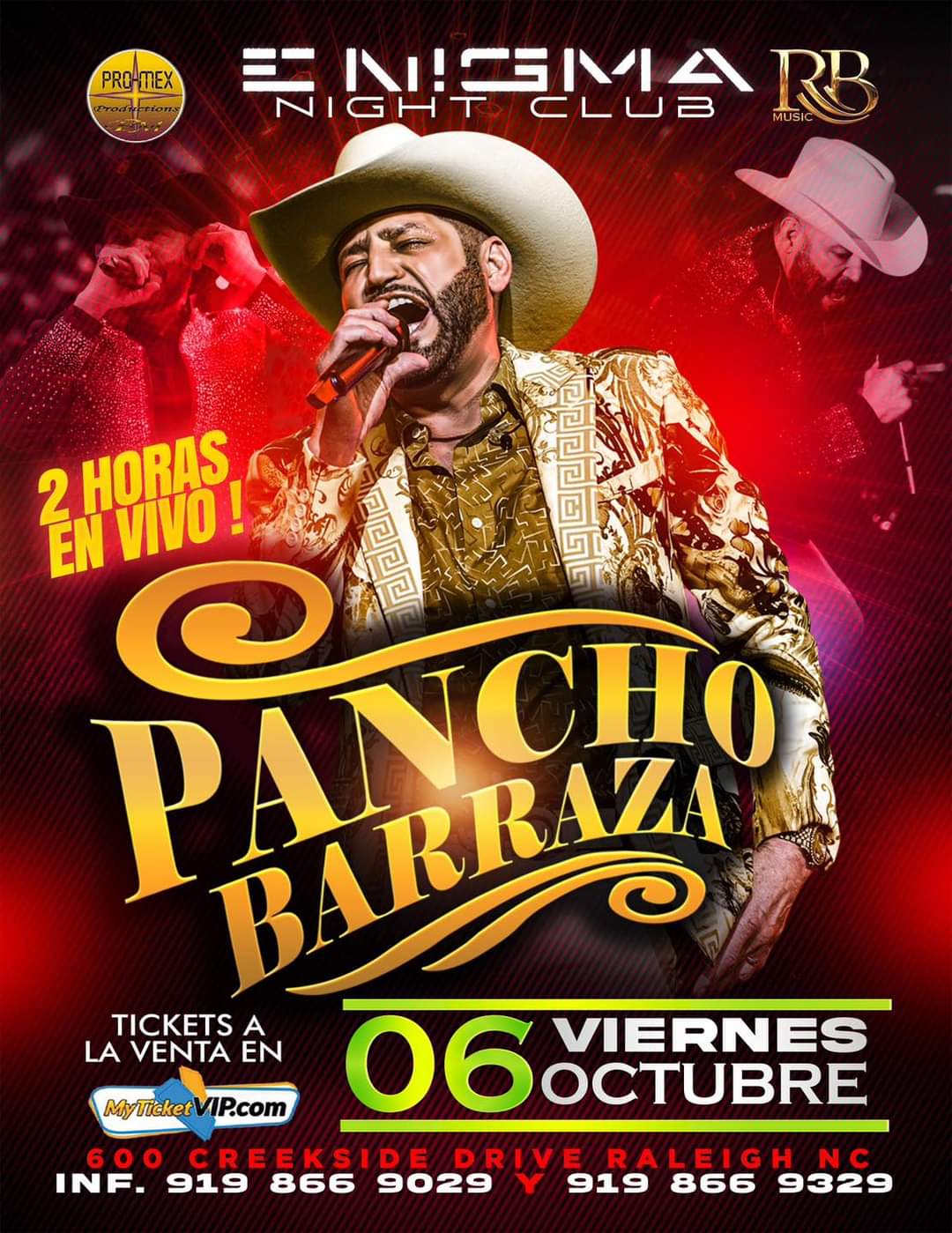 Pancho Barraza My Ticket Vip